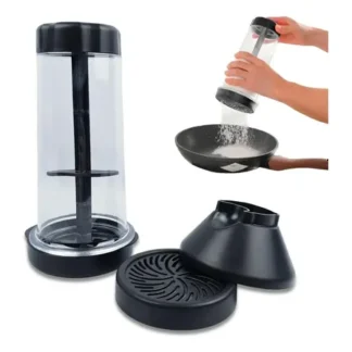 Tapioqueira Preta Polvilhador De Tapioca Armazena Biju Nybc